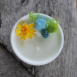 Vela Decorativa de Cera de Soja - Flor Cerejeira - 35 g - Atelier do Sabão
