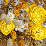 Flores secas - Bouquet Sunny - Atelier do Sabão