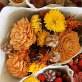 Flores Secas - Bouquet Delighted Rust - Atelier do Sabão