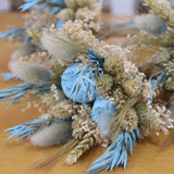 Raminho Flores Secas -Papaver azul - Atelier do Sabão