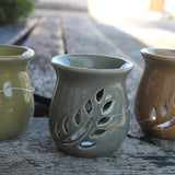 Queimador de Cerâmica - Folhas - Atelier do Sabão