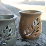 Queimador de Cerâmica - Folhas - Atelier do Sabão