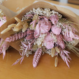 Raminho - Papaver rosa - Flores Secas - Atelier do Sabão