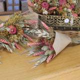 Raminho - Papaver rosa - Flores Secas - Atelier do Sabão