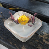 Vela Decorativa Natural de Cera de Soja - Flor de Cerejeira - Atelier do Sabão