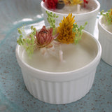 Vela Decorativa de Cera de Soja - Flor Cerejeira - 35 g - Atelier do Sabão