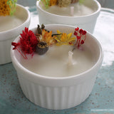 Vela Decorativa de Cera de Soja - Flor Cerejeira - 35 g - Atelier do Sabão