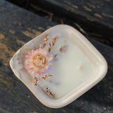 Vela Decorativa Natural de Cera de Soja - Flor de Cerejeira - Atelier do Sabão