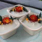 Vela Decorativa Natural de Cera de Soja - Flor de Cerejeira - Atelier do Sabão