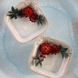 Vela Decorativa Natural de Cera de Soja - Flor de Cerejeira - Atelier do Sabão