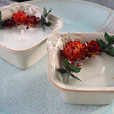 Vela Decorativa Natural de Cera de Soja - Flor de Cerejeira - Atelier do Sabão