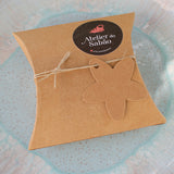 Embalagem Kraft para 1 sabonete - Atelier do Sabão