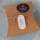 Embalagem Kraft para 1 sabonete - Atelier do Sabão