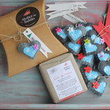 Embrulho de Natal em caixa Kraft para 1 sabonete - Atelier do Sabão