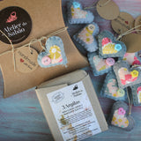 Embrulho em caixa Kraft para 1 sabonetes - Atelier do Sabão