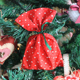 Saquinho em tecido - Especial de Natal - Atelier do Sabão