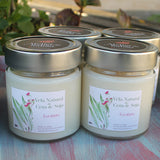 Vela Natural de Cera de Soja - Óleo Essencial de Eucalipto - 200 g - Atelier do Sabão