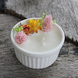 Vela Decorativa de Cera de Soja - Flor Cerejeira - 35 g - Atelier do Sabão