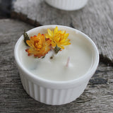 Vela Decorativa de Cera de Soja - Flor Cerejeira - 35 g - Atelier do Sabão
