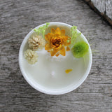 Vela Decorativa de Cera de Soja - Flor Cerejeira - 35 g - Atelier do Sabão