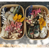 Flores Secas - Caixa de Flores variadas - ATELIER DO SABÃO
