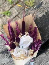 Flores Secas - Bouquet com Flor de Sabão