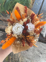 Flores Secas - Bouquet com Flor de Sabão