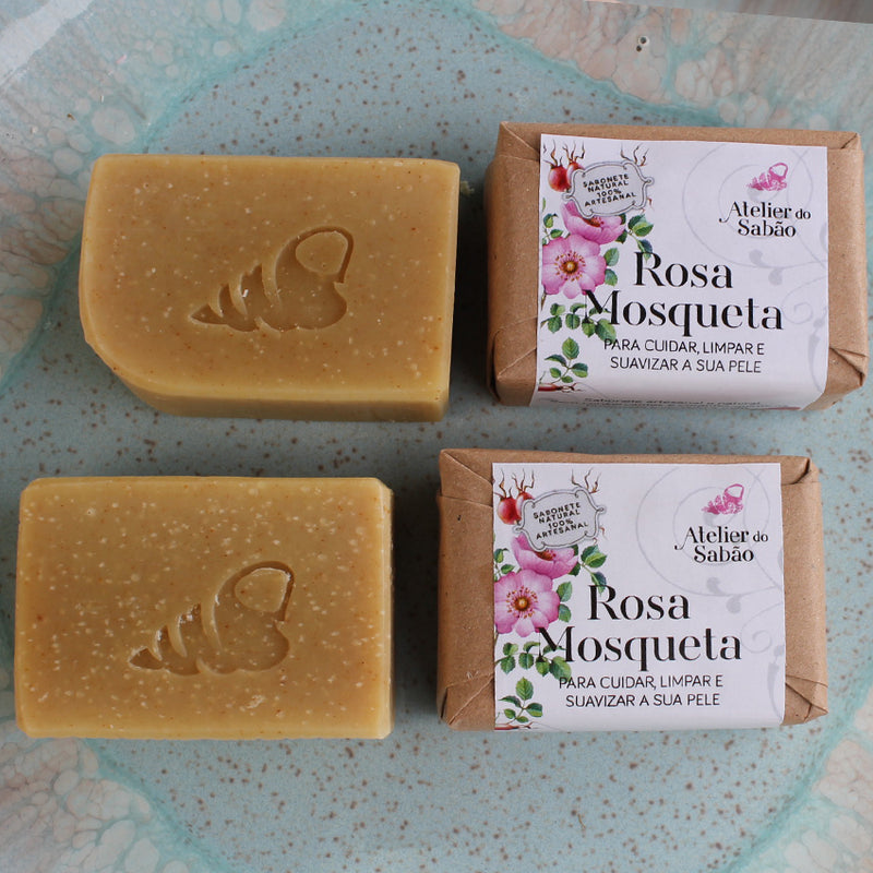 Sabonete Rosa Mosqueta - Atelier do Sabão