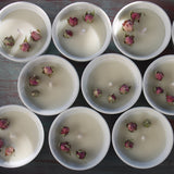 Vela Decorativa Natural de Cera de Soja - Cupcake Flor de Cerejeira - 35 g