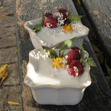 Vela Decorativa Natural de Cera de Soja - Flor de Cerejeira - Atelier do Sabão