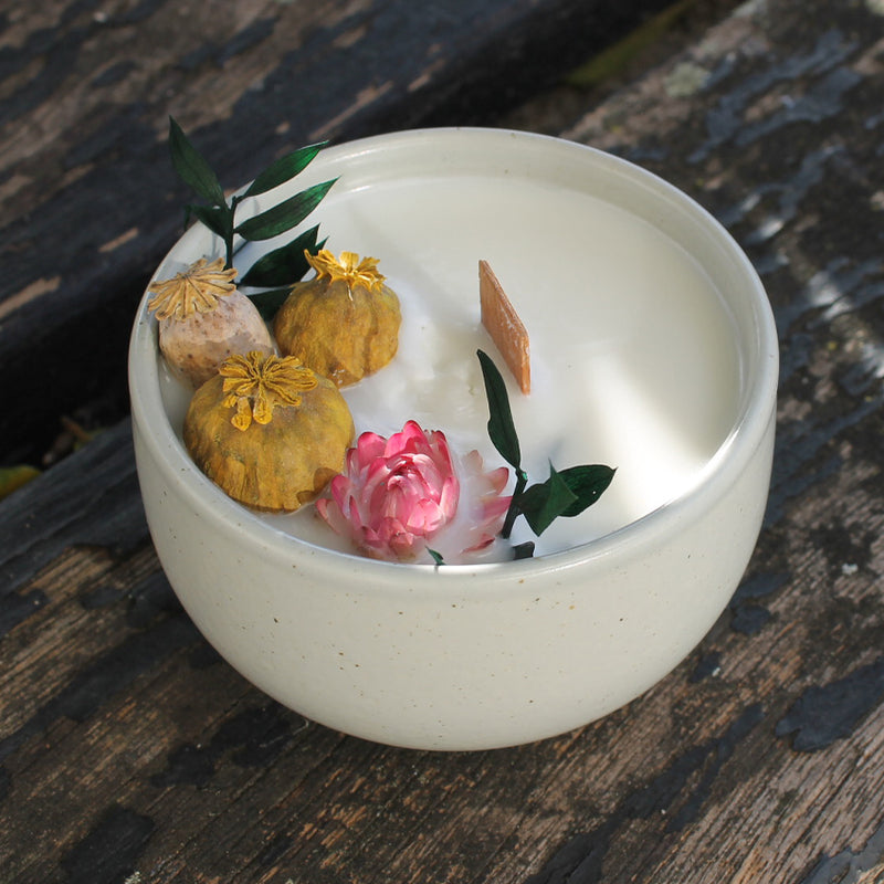 Vela Decorativa Natural de Cera de Soja - Flor de Cerejeira - 80 g