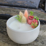 Vela Decorativa Natural de Cera de Soja - Flor de Cerejeira - Atelier do Sabão