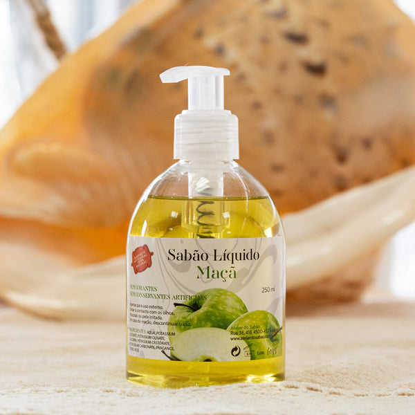 Sabão Líquido 250 ml. Hidratante e Natural - Atelier do Sabão