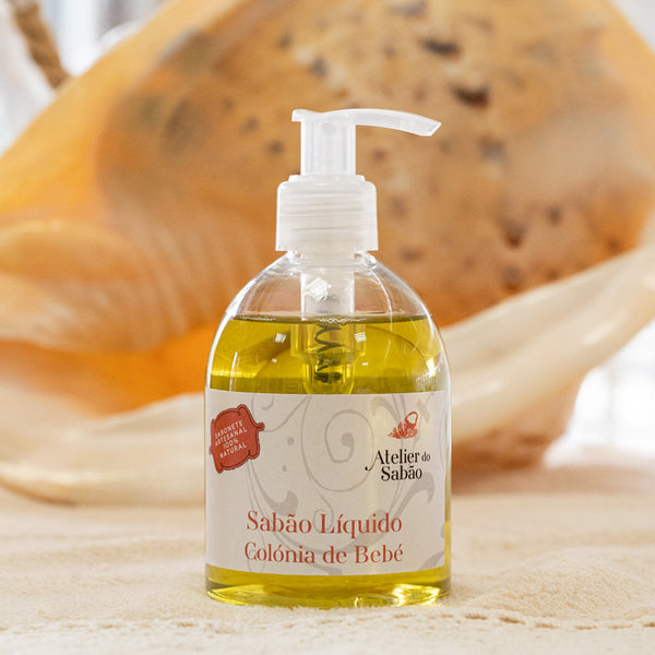 Sabão Líquido 250 ml. Hidratante e Natural - Atelier do Sabão