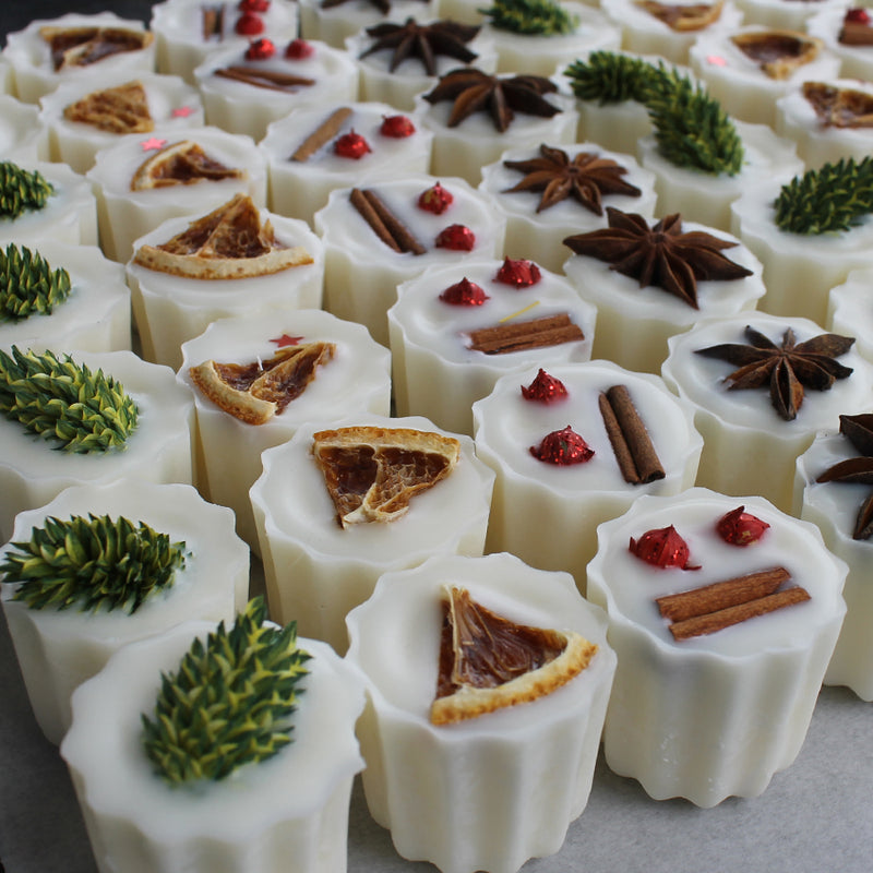 Cera de Soja para Queimadores- Edição Especial de Natal - Bagas de Natal - Atelier do Sabão