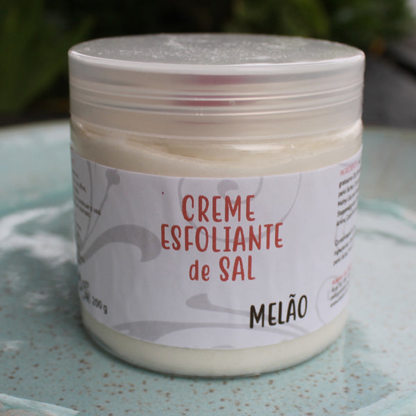 Creme esfoliante de sal - Atelier do Sabão