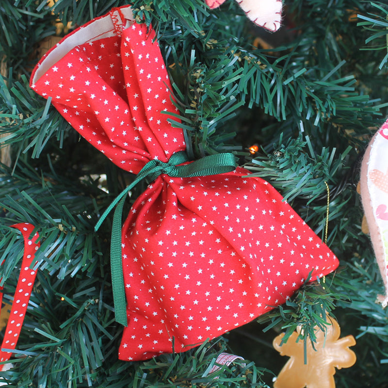 Embrulho de Natal em Tecido - Atelier do Sabão