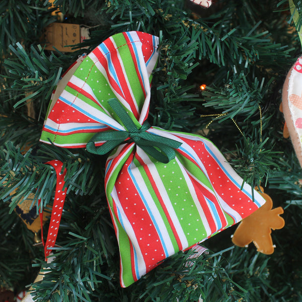 Embrulho de Natal em Tecido - Atelier do Sabão