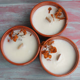 Vela Natural com óleo essencial de Citronela - Atelier do Sabão